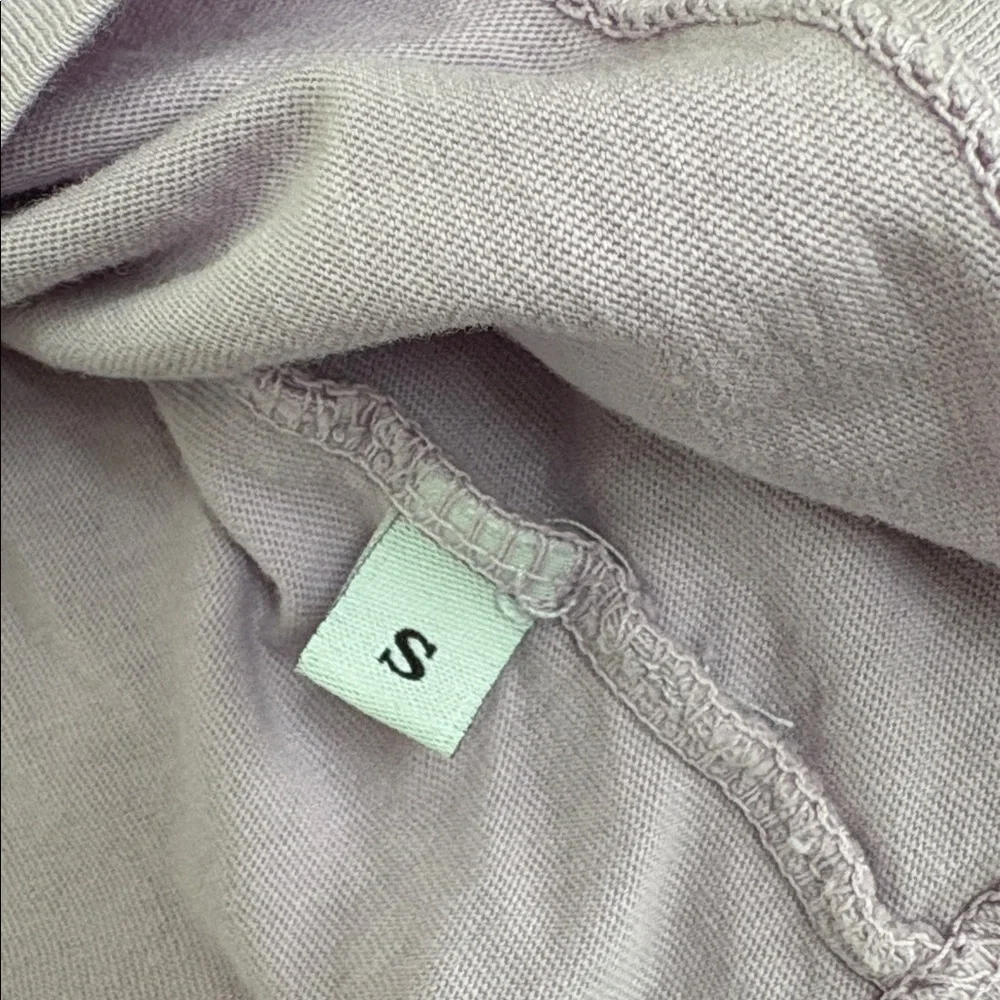 Daydreamer THE BEACH BOYS License Plate Crop Long Sleeve Purple Size Small - Picture 7 of 7